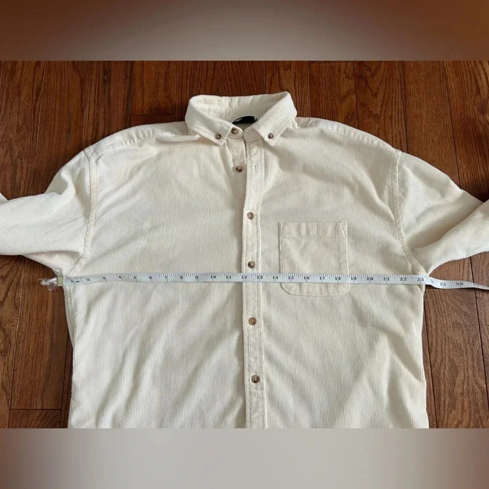 ASOS DESIGN oversized 90s style corduroy shirt Sz S - Picture 4 of 6